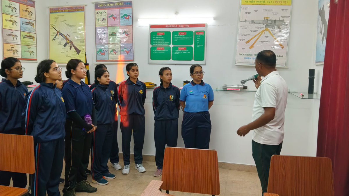 nccner's tweet image. Army Attachment Camp for SW Cadets Commences

The Army Attachment Camp for 58 SW cadets of Guwahati Group commenced at Narangi Military Station under the Red Horns Division.
On Day 1, the enthusiastic cadets completed their documentation, attended a detailed familiarisation…