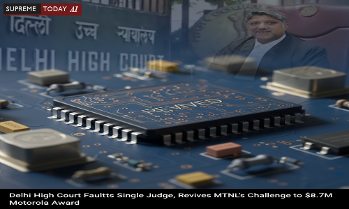 SupremeTodayAI's tweet image. Delhi High Court Faults Single Judge, Revives MTNL's Challenge to $8.7M Motorola Award

news.supremetoday.ai/delhi-high-cou…

#ArbitrationLaw #DelhiHighCourt #Section34