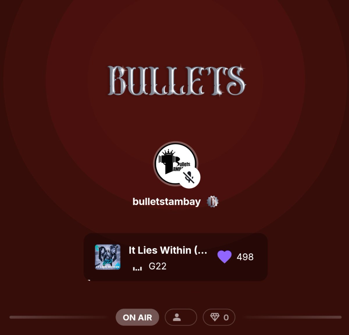 G22StreamVote_'s tweet photo. 🔴 Bulletstambay is now ON AIR!

5 days before TDOE album! 🫶🏻

Tara stream sa Stationhead Channel, Bullets! 🎧✨

📻: https://t.co/DzzlEPqV7i

#G22TheFirstAlbum #G22 #BulletsTambayan https://t.co/rsjj79aaQH