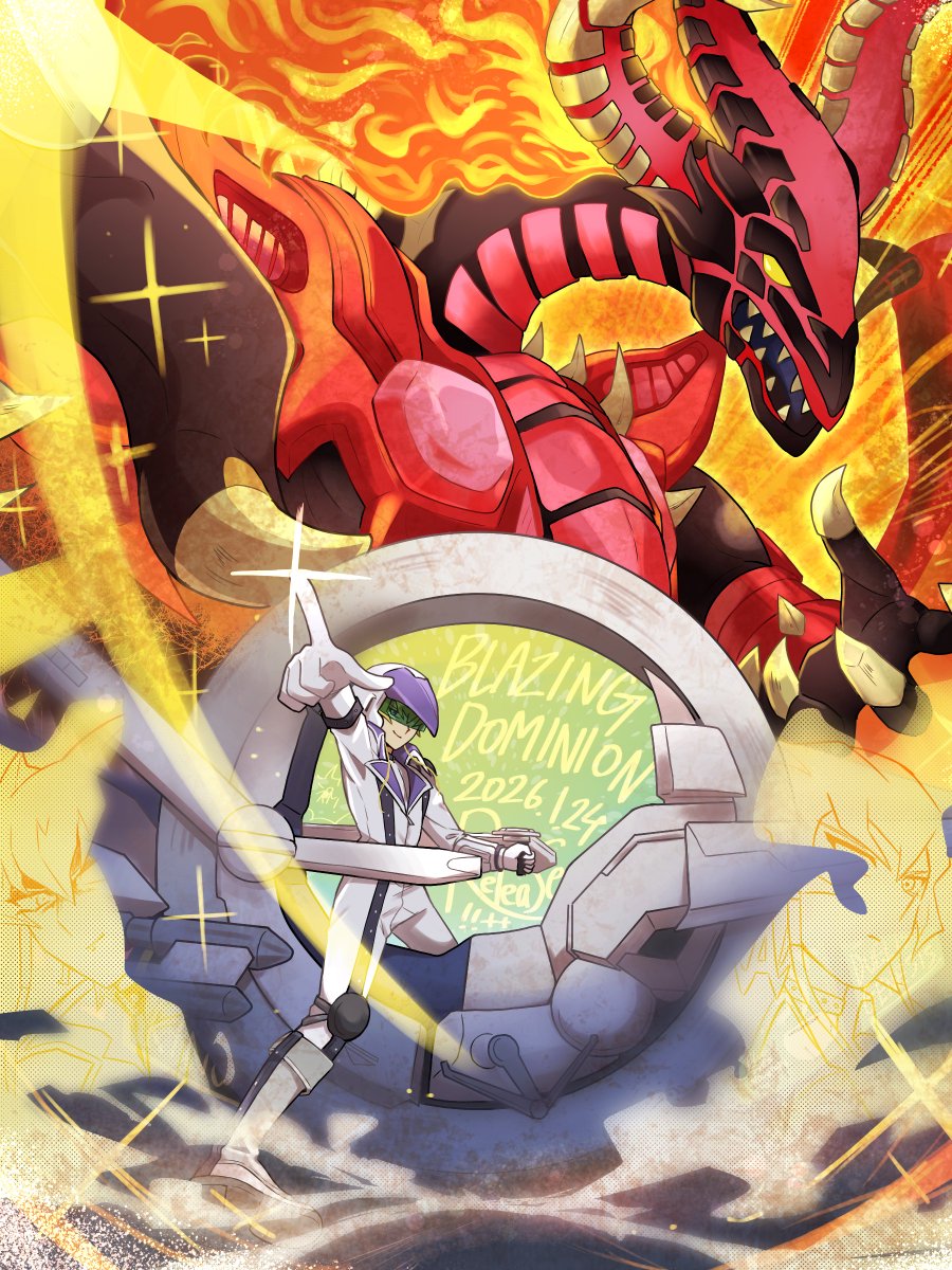 紅蓮の王者ありがとう‼️ジャック新規ありがとう‼️のファンアートです