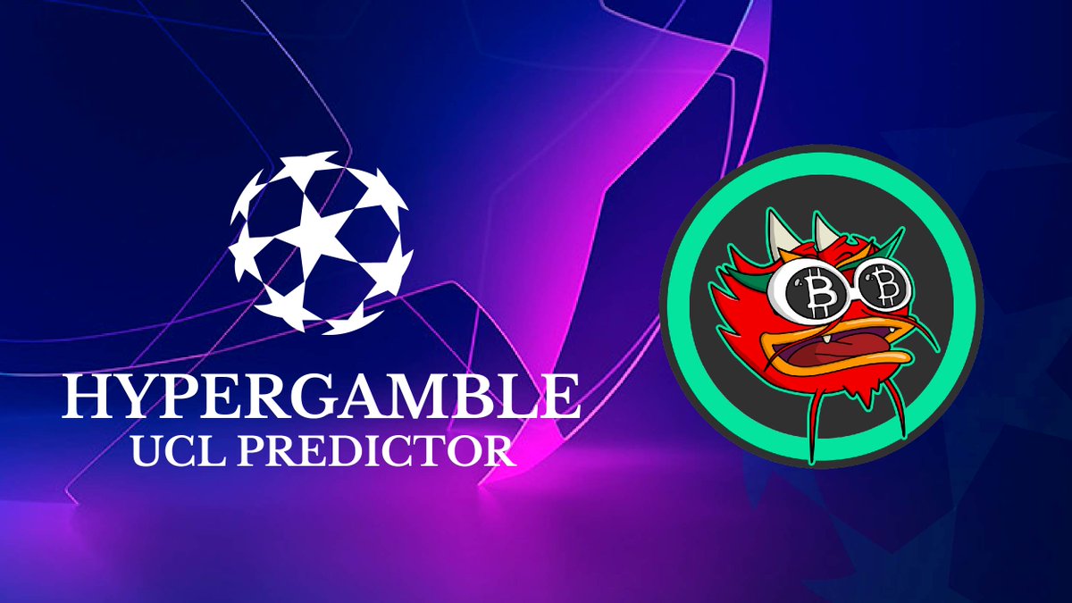 GambleinternX's tweet image. We regret to inform you: Hypergamble is bringing the UCL to Hyperliquid.

Massive prizes.
Bigger delusion.
One leaderboard to expose every “I know ball” ego.

Free to enter.
Not free on your pride.