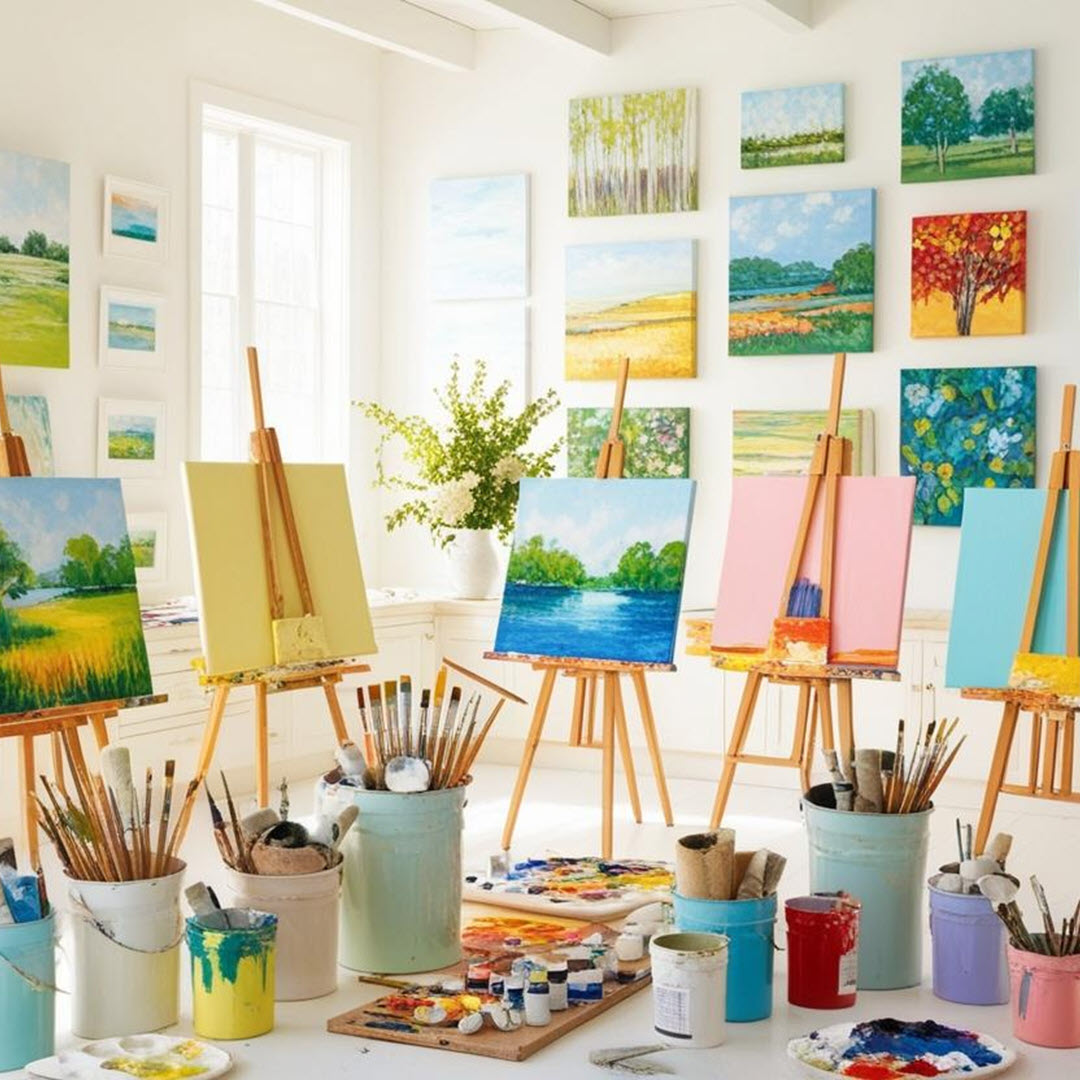 MatthewDeFede's tweet image. “Art is the most intense mode of individualism that the world has known.” -Oscar Wilde."

Whether you paint, sculpt, or craft, there’s a space here for all your artistic endeavors. 

#CreativeSpaces #ArtStudio #RealEstate