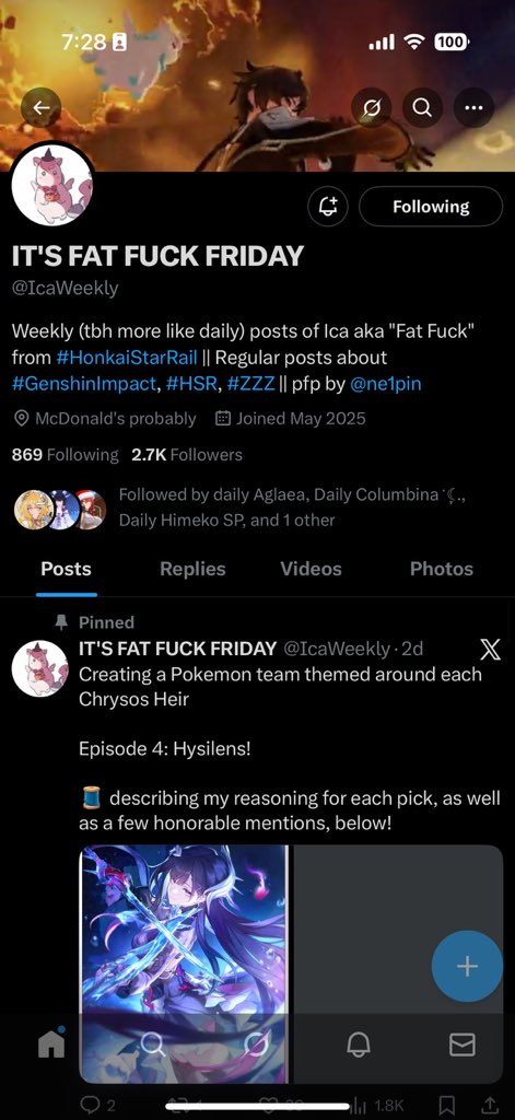 I’m unfollowing every HYV related account except for this one.