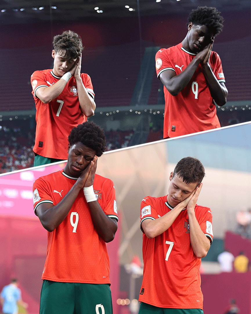 joshaa05's tweet photo. RT @selecaoportugal: Euro 2025 vs Mundial 2025 ✨ 

#FazHistória | #U17EURO | #U17WC https://t.co/PgBK1YBflK