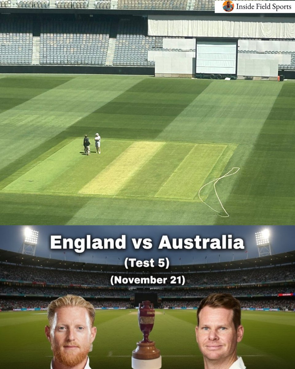 IFSPORT_'s tweet image. Optus Stadium&apos;s pitch is looking like a true challenge for the first Test of the Ashes.🏟️🏏 Australia vs England starts on November 21st. Get ready for the action.🇦🇺🏴󠁧󠁢󠁥󠁮󠁧󠁿🔥

#Ashes2025 #Cricket #PerthTest #AUSvENG #InsideFieldSports