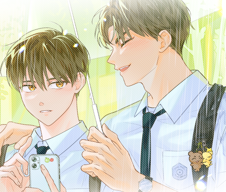 큰문 카페에 협력했습니다🐻🐶 청게느낌내려고 큰세 어깨는 촉촉...😌