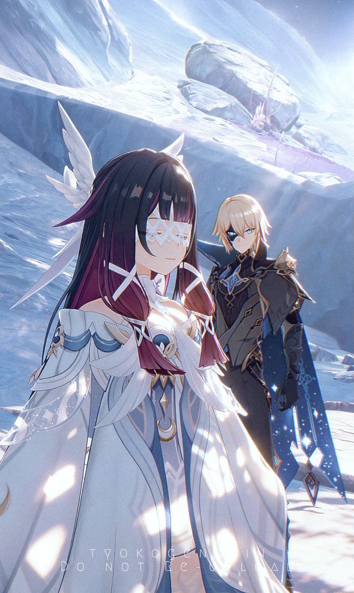 とても静けさを感じる。
#Columbina #Dainsleif