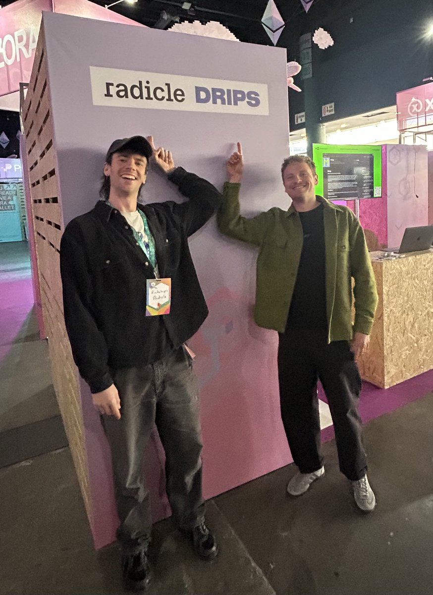 radworks_'s tweet photo. What’s up Buenos Aires? 🤘

Catch some of the @radicle &amp; @dripsnetwork team in the Social District @ Devconnect today &amp; tomorrow https://t.co/oJnFSd2TBt