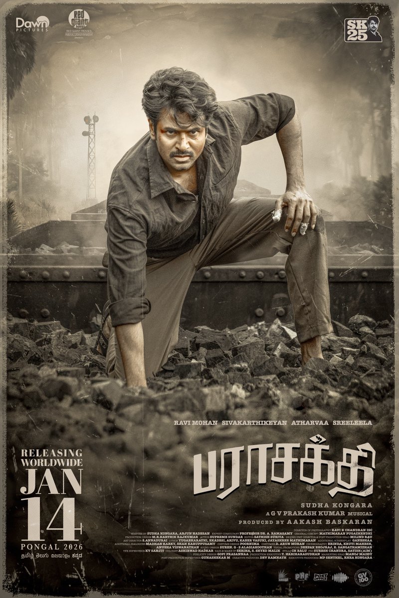 rameshlaus's tweet image. தீ பரவட்டும் 🔥🧨

#ParasakthiFromPongal
#ParasakthiFromJan14

@siva_kartikeyan @Sudha_Kongara @iam_ravimohan @Atharvaamurali @gvprakash @DawnPicturesOff @redgiantmovies_  @Aakashbaskaran @sreeleela14   @saregamasouth  @dop007 @editorsuriya @supremesundar #KarthikRajkumar…