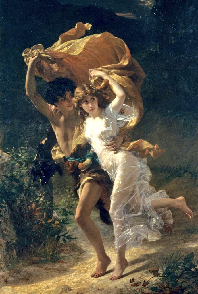 ArtGuide_db's tweet image. Pierre Auguste Cot
The Storm, 1880