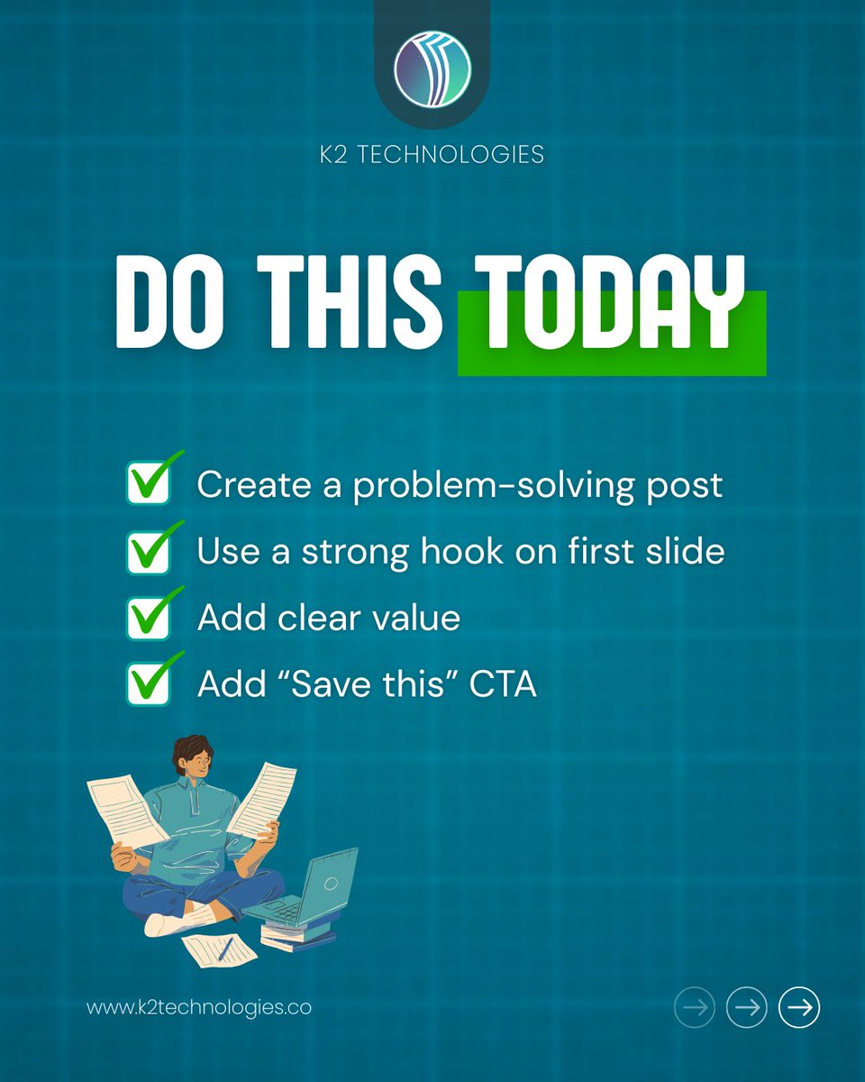 k2technologies_'s tweet photo. Posting daily won’t grow you — high-value content will.

The algorithm doesn’t care about frequency… it cares about engagement.
Create content people save, share, and watch till the end — that’s the real growth hack. 🚀

#SocialMediaGrowth #ContentStrategy #K2Technologies #k2 https://t.co/kfQXyusuaQ