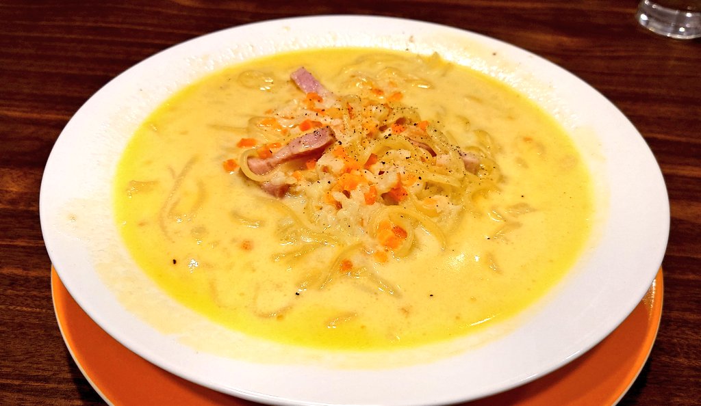 ジョナサンのチャウボナーラ美味っ！