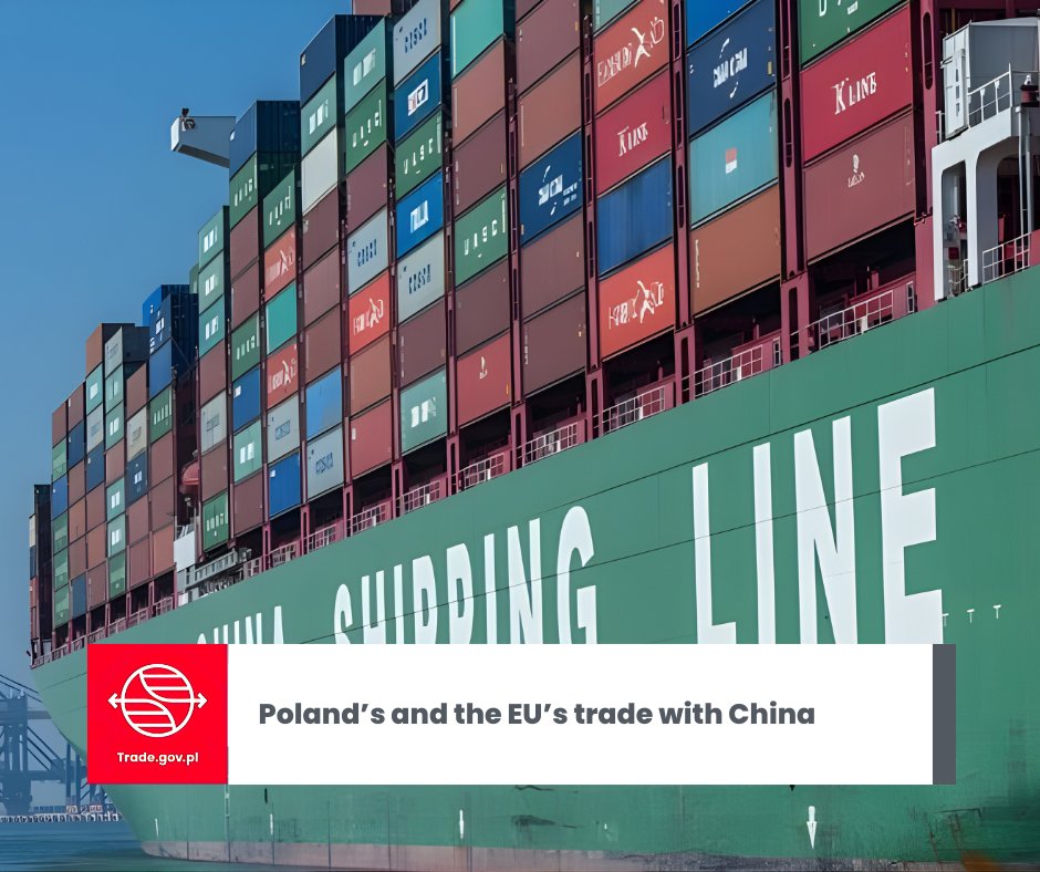🌏Poland has maintained a relatively stable level of exports to the Chinese market for many years. Between 2020 and 2024, the value of sales of our goods to China oscillated around USD 3-3.6 billion per year. Although a decline to USD 3.15 billion was recorded in 2022, only two
