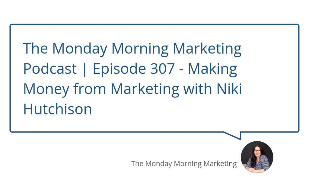 In this episode Esther speaks to Niki Hutchison about her methods to make money from Marketing. Grab a cuppa and have a listen today.

Listen in today 👉 lttr.ai/AlHEh

#marketing #podcast