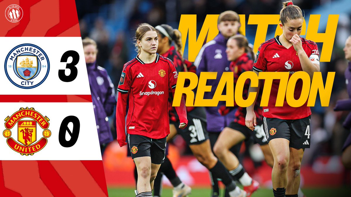 AllForUnitedWFC's tweet image. TONIGHT 7PM⏰

United lose the Manchester Derby convincingly at the Etihad on Saturday😤 

Zero shots on target, defensively poor, so much to dissect from that game.. 

Set the reminder👇
youtube.com/live/Q1Uf0a6V9…

#MUWomen