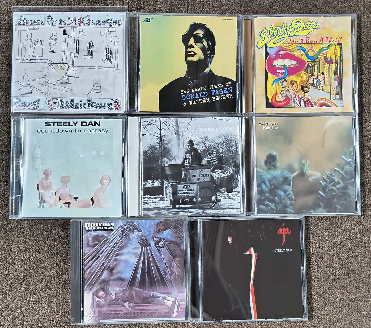 プロフにも書いてないけど、この程度にはスティーリー・ダンが好き