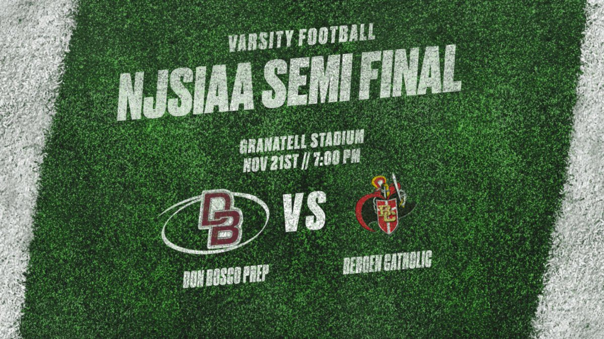IronmenAthletic's tweet image. Tickets for this Friday's semi final football game vs Bergen Catholic are now LIVE.  

events.hometownticketing.com/boxoffice/donb…

NO parking on site. Shuttle busses will be provided to and from rt 17 train station on Spring St.

#finish