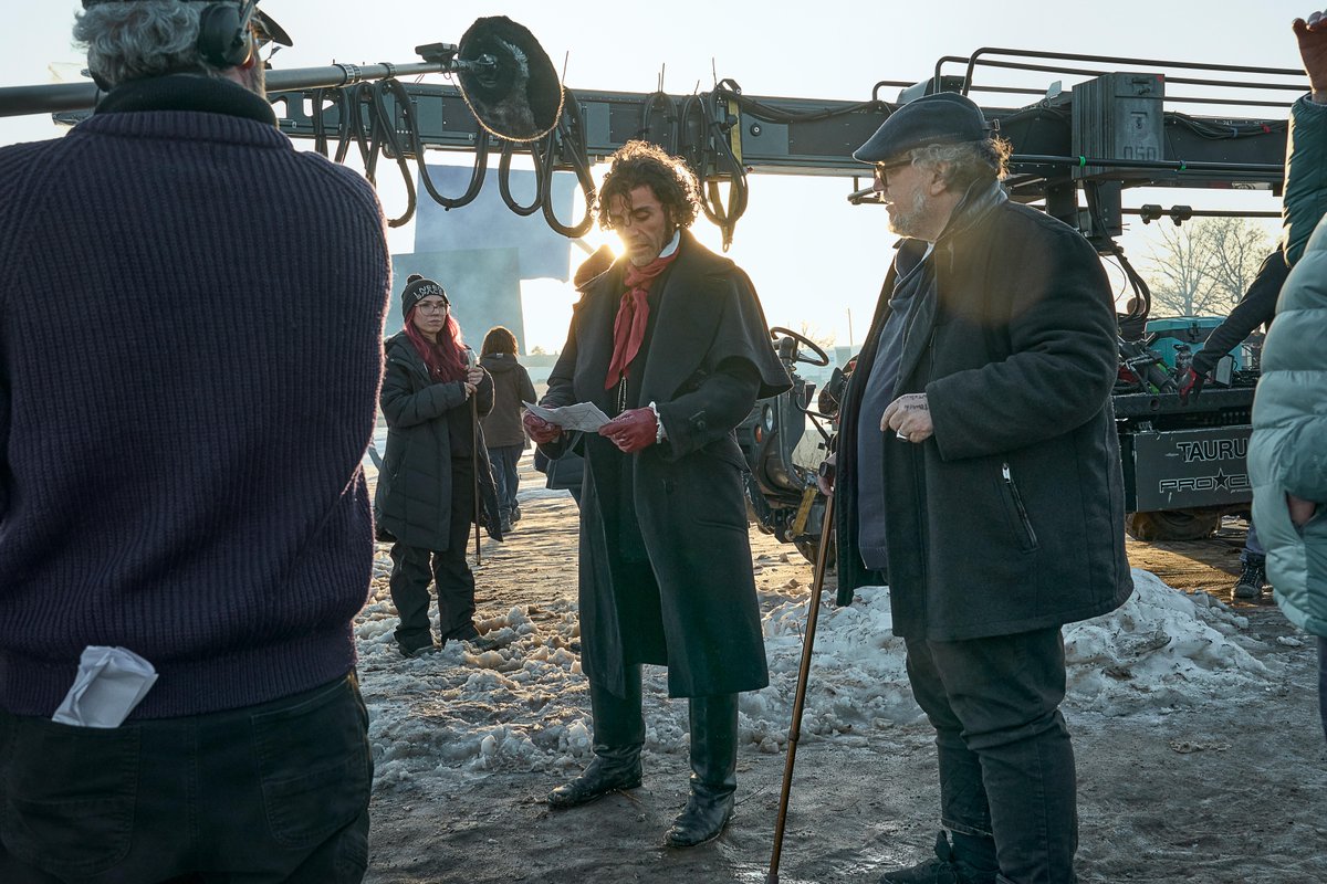 FrankensteinGDT's tweet image. Here’s a little BTS to start the week off right.

📺: FRANKENSTEIN, now playing