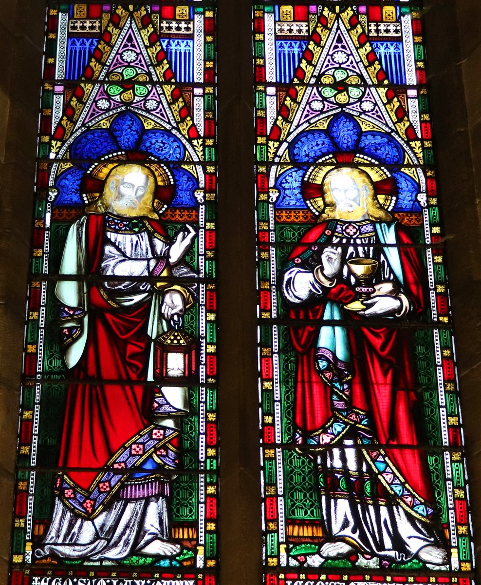 TyneSnapper's tweet image. #Dundee #Scotalnd Stained Glass Window St Paul's Cathedral Dundee Scotland, photographed 15th August 2025.