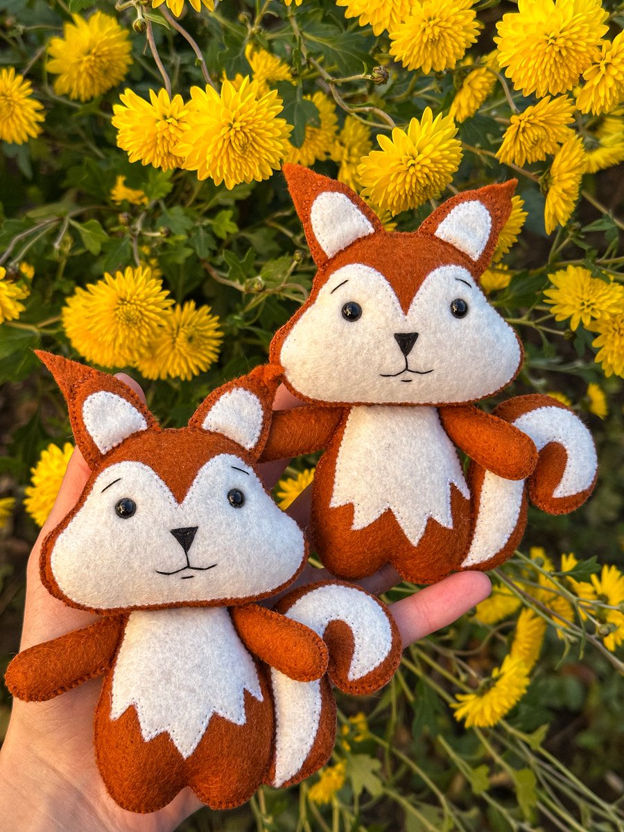 Hello, I’m Kateryna from Ukraine 🇺🇦

I’ve been making handmade felt toys since 2021 — each one is a tiny story you can hold in your hands 💛💙

🐰 50+ designs to choose from
🌎 I ship worldwide
📩 DM me to see the catalog or order your favorite