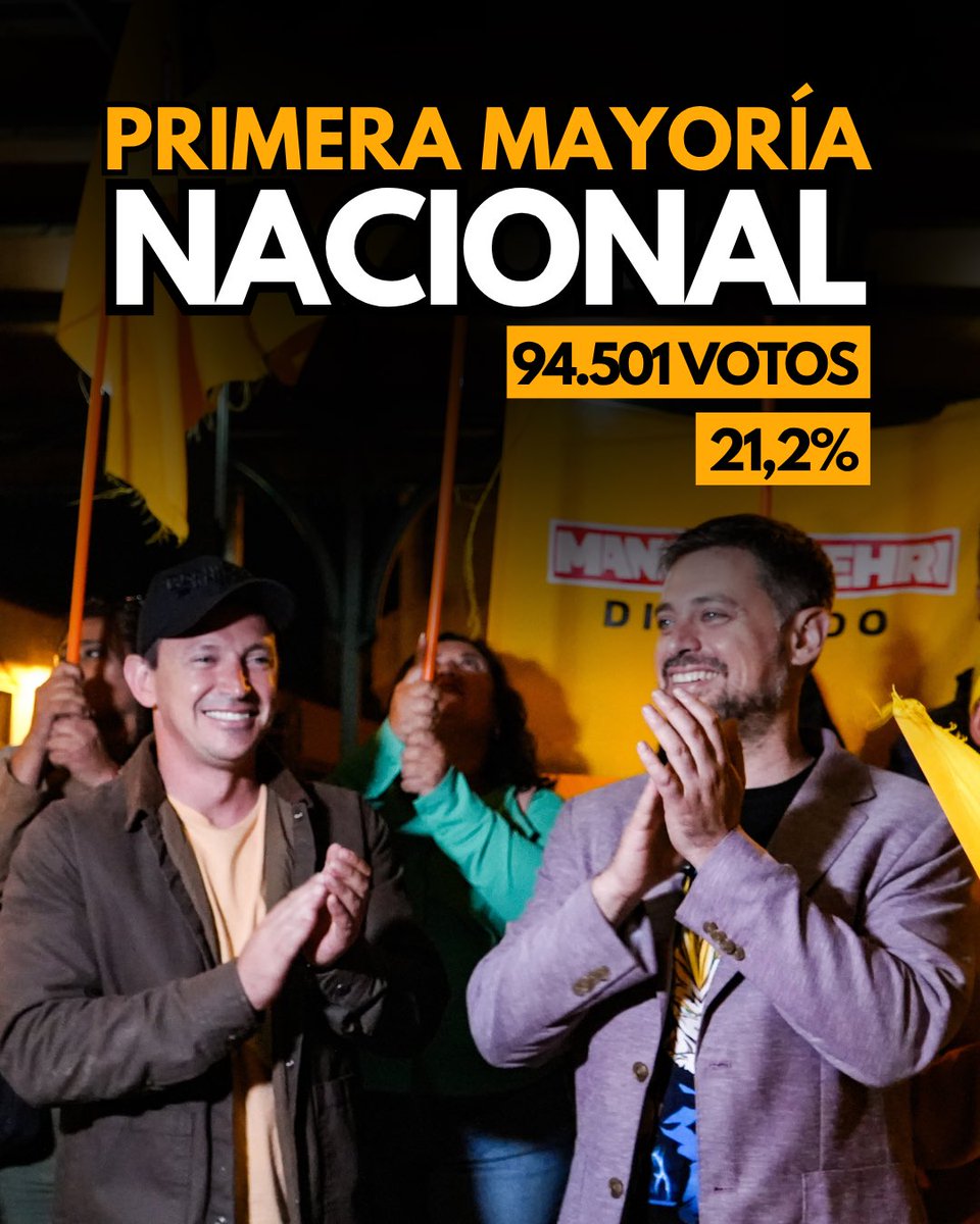 Nos atacaron con todo. Inventaron, difamaron, trataron de frenarnos.
Pero al final, el pueblo habló más fuerte que cualquier mentira. 
Gracias por este apoyo inmenso y por confiar en un camino hecho con coraje, presencia y resultados.
La gente está con nosotros.
#elecciones2025