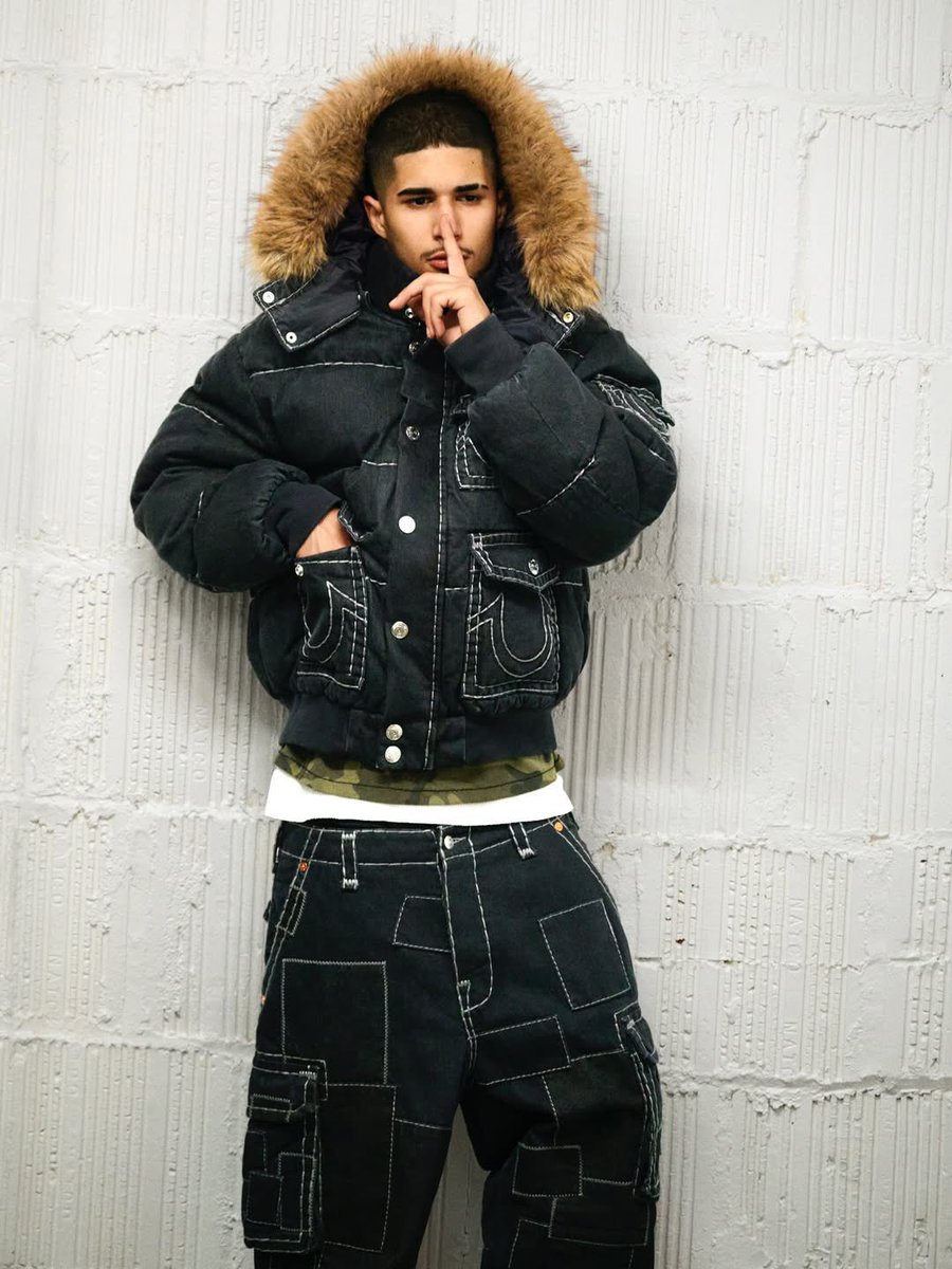 Kurrco's tweet image. Fakemink for Supreme x True Religion