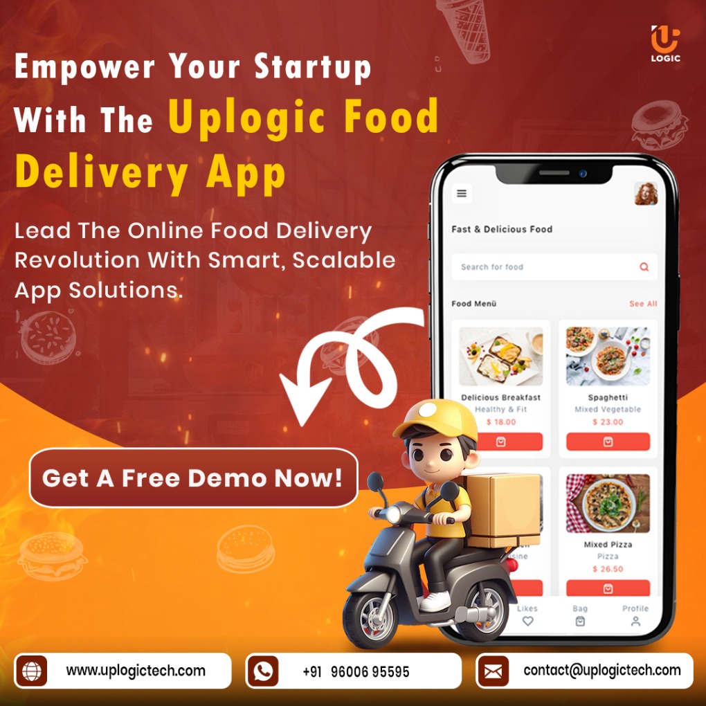 Uplogictech's tweet image. Uplogic Food Delivery App offers complete control over your delivery ecosystem. Manage menus, track drivers, and handle orders from a single dashboard.

Visit us: uplogictech.com/food-ordering-…

#FoodDeliveryApp #FoodDeliveryAppDevelopment #FoodOrderingSoftware #FoodDeliveryManagement