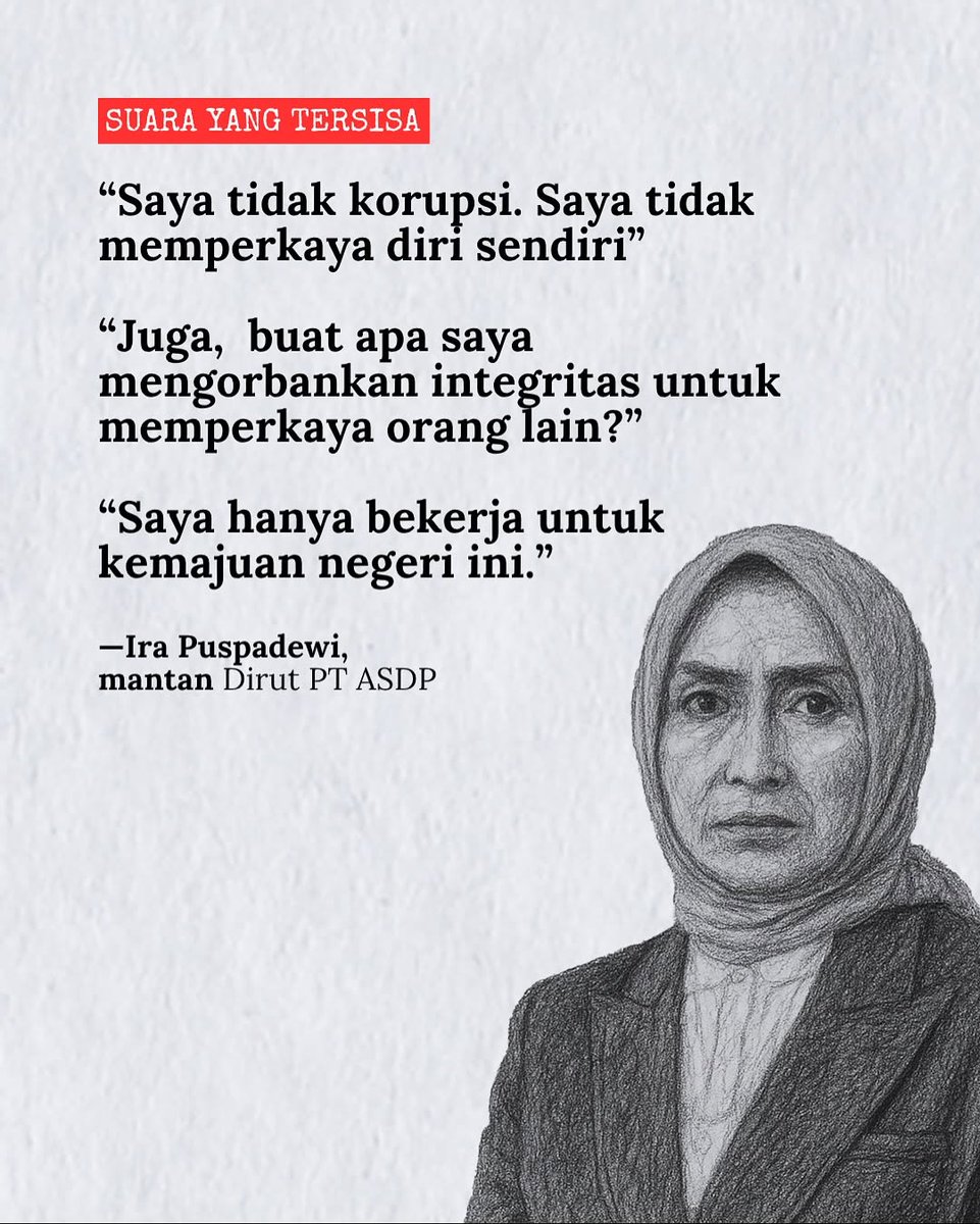 Ari3Pras's tweet image. Bagaimana negeri ini mau mewujudkan Indonesia Emas, jika orang jujur, pintar dan tegak lurus mengabdi utk membangun negeri justru dikriminalisasi.

Setelah kasus Tom Lembong, kasus kriminalisasi dialami mantan Dirut ASDP.