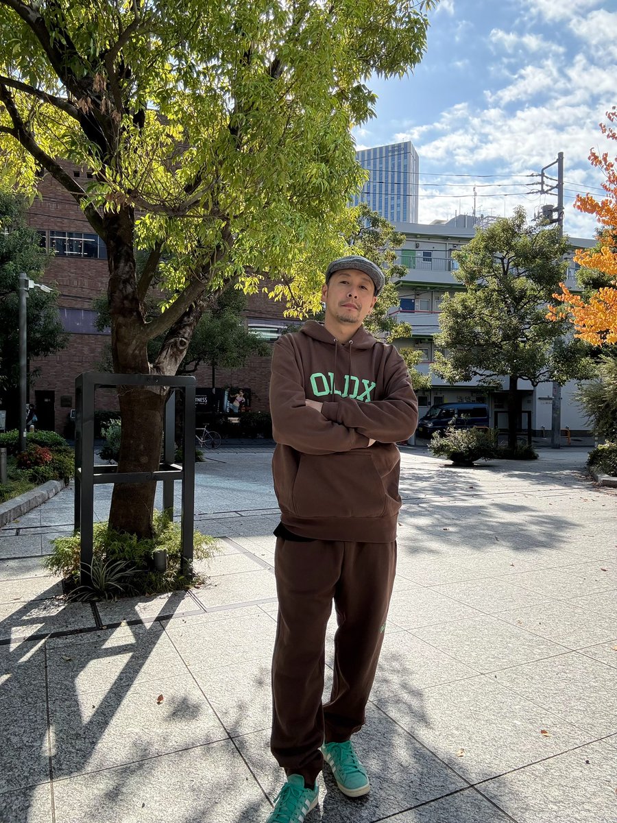 OLDX セットアップスタイル🟤 チョコミントカラー #oldx #oldxstyle