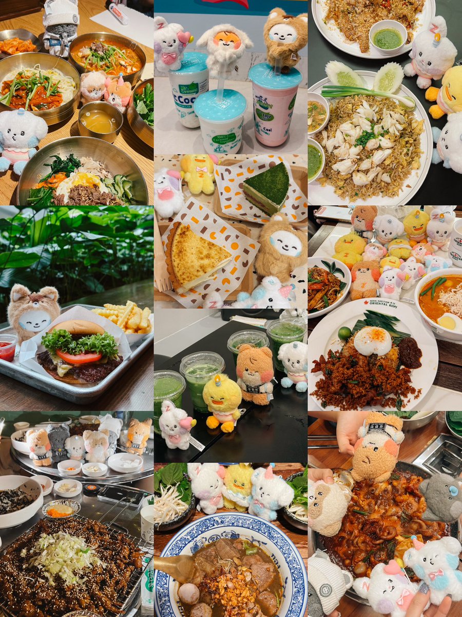 🤤🇰🇷🇹🇭🇲🇾🇸🇬