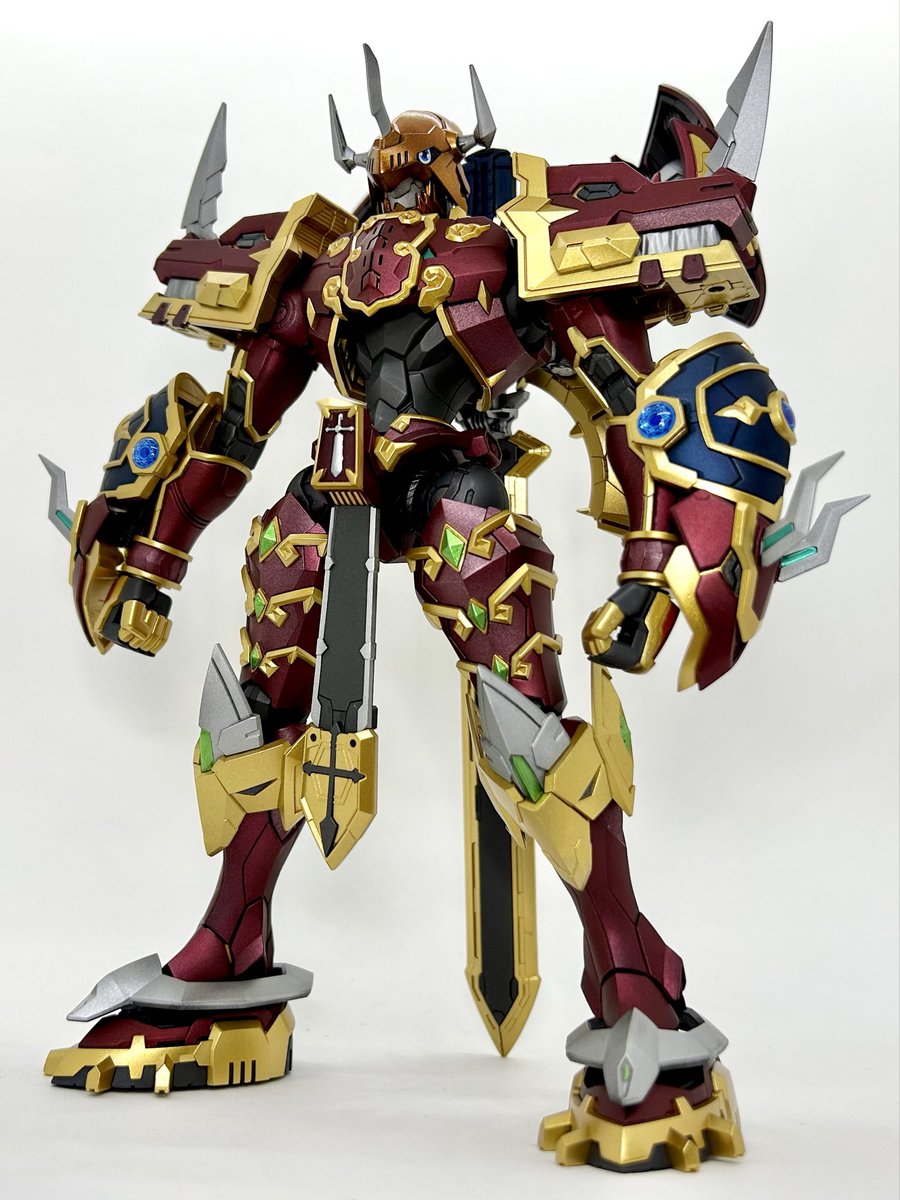 カイゼルグレイモン完成！ 今回キャンディ塗装のつや消し仕上げを