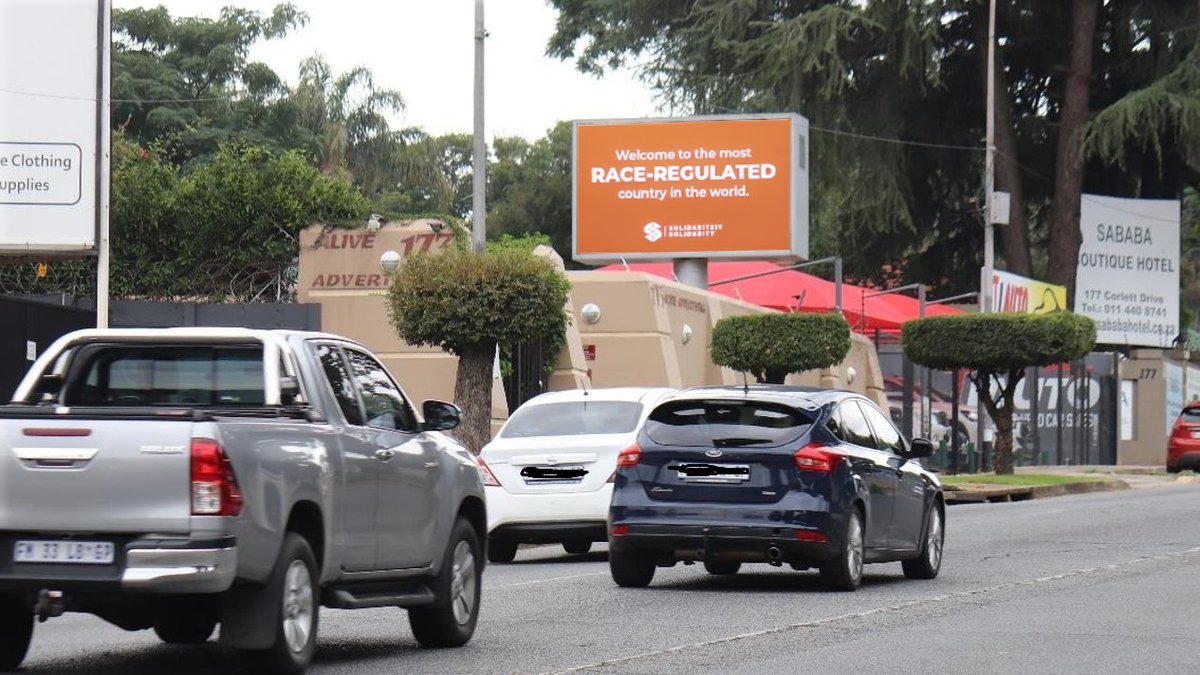 pookiepolls's tweet photo. This is giving the racists proper chest pains.

38 Billboards erected.

SHARE TO ADD TO THE TRAUMA SUFFERED. https://t.co/TzRZsodNsD