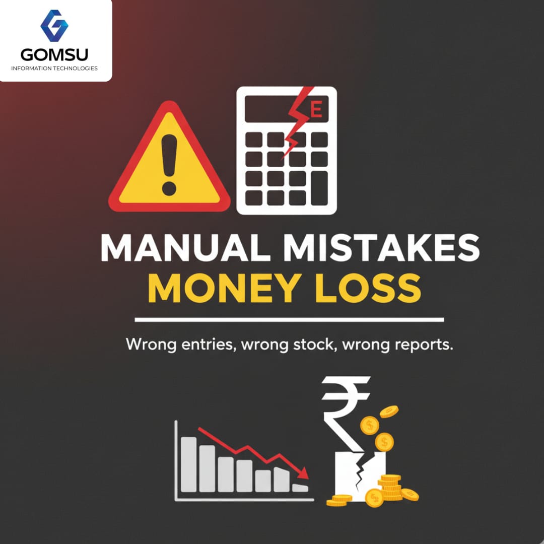 GomsuInfoTech's tweet image. Your POS should make money… not lose it.
If billing delay, stock mismatch &amp;amp; report errors are your daily headache —
It’s time to upgrade.

⚡ Try GOMSU POS → Smooth billing. Zero mistakes.

#pos #possoftware #possystem #pointofsale #retail #smallbusiness #software #pointofsales