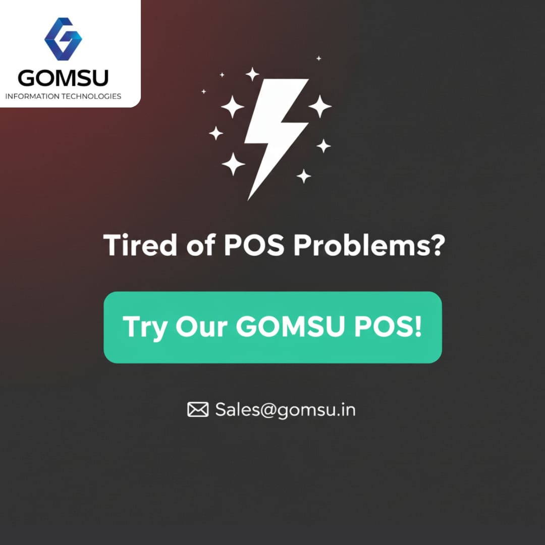 GomsuInfoTech's tweet image. Your POS should make money… not lose it.
If billing delay, stock mismatch &amp;amp; report errors are your daily headache —
It’s time to upgrade.

⚡ Try GOMSU POS → Smooth billing. Zero mistakes.

#pos #possoftware #possystem #pointofsale #retail #smallbusiness #software #pointofsales