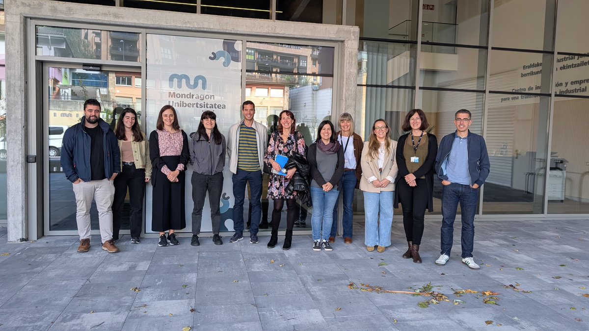 🎯El consorcio del proyecto #FRONTIERS2024, liderado por CIDETEC Surface Engineering, celebró en Mondragon Unibertsitatea una nueva reunión de seguimiento para revisar los avances técnicos logrados.

#CidetecSurfaceEngineering #SkinOfThings #CIDETEC