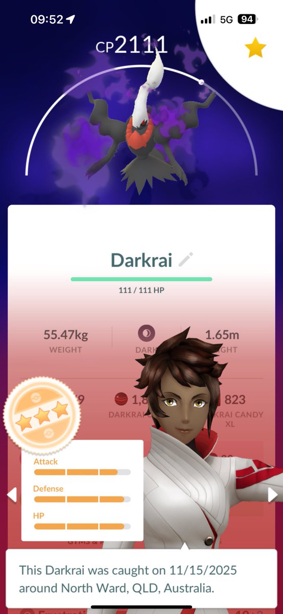 To start…I do not have a hundo Darkrai. Do I purify the shiny for a shundo, it’s the only shiny shadow I got, or one of the others for a hundo?