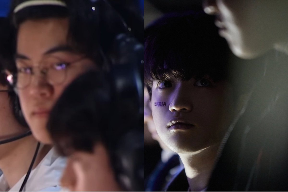 dearyhyeokie's tweet image. Gumayusi once asked Keria to join T1, making a promise:
"Someday I'll be the best ADC in the world."

Keria joined T1 and Guma has also kept his promise to Keria, becoming the best ADC in the world.

Now.. Keria stays in T1 and Guma leaves T1.
Bittersweet.