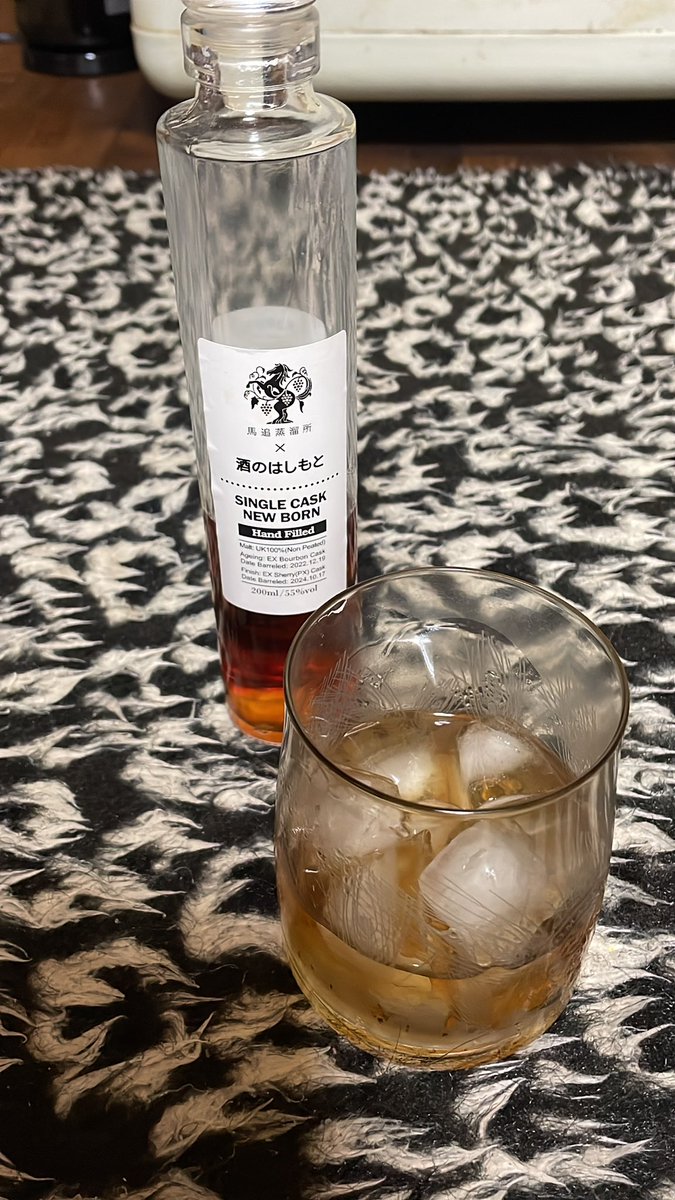 東武百貨店船橋店限定馬追蒸留所ニューボーンDAY612UKモルト 東武百貨店船橋店限定馬追蒸留所ニューボーンDAY612UKモルト