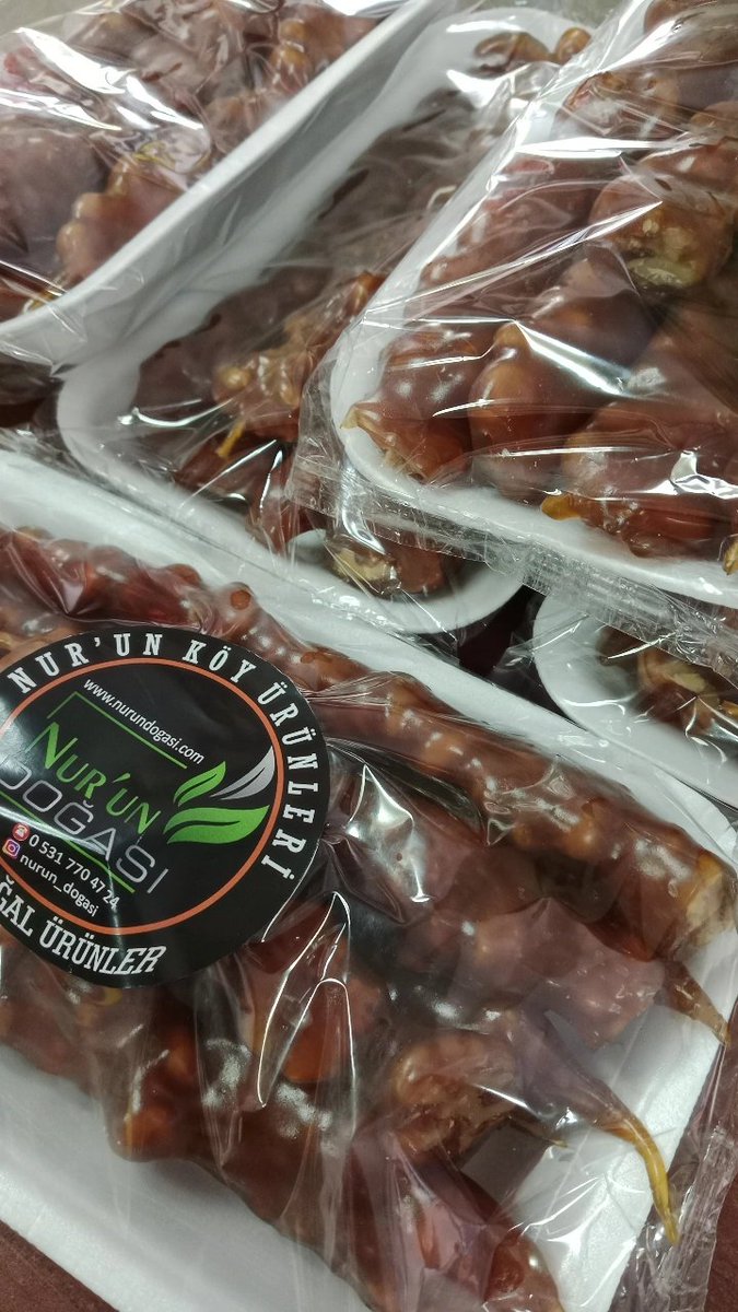 Cevizli Sucuklarımız tazecik hazırlandı ,güzelce paketlendi ....

Tazecik tüketmek isterseniz,hemen sipariş verebilirsiniz 👍💯