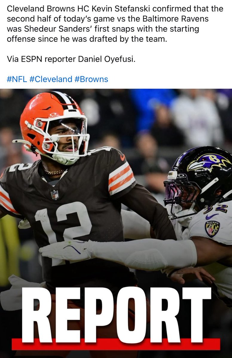 #Shedeur 

Guy pushed the ball downfield.  I think he will be alright once he has a little support.