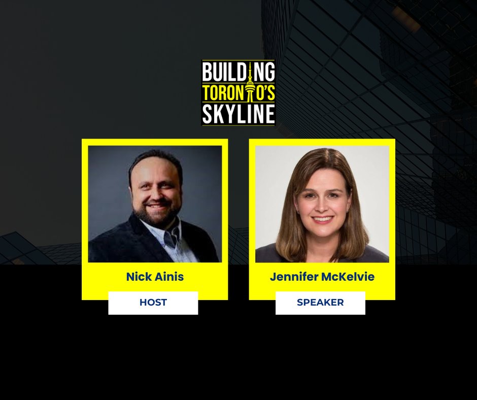 Fusioncorp_Dev's tweet image. 🎙 New episode! 

Our CEO Nick Ainis speaks with MP Jennifer McKelvie on affordable homes. 

🎧 Listen: ow.ly/p0E350XpYK9 

#BuildingTorontosSkyline #HousingCrisis #AffordableHousing #Infrastructure #NickAinis #JenniferMcKelvie