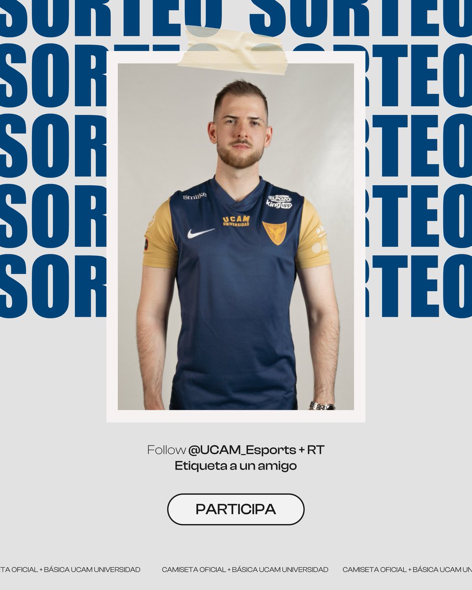👕SORTEO IBERIAN CUP 👕

Consigue la CAMISETA OFICIAL del club + una camiseta básica para animarnos en los próximos partidos.

✅ Follow <a href="/UCAM_esports/">UCAM Esports</a>.
🔃 RT a este post.
🗨️ Etiqueta a un amigo.

𝘌𝘭 𝘴𝘰𝘳𝘵𝘦𝘰 𝘧𝘪𝘯𝘢𝘭𝘪𝘻𝘢 𝘦𝘴𝘵𝘦 𝘫𝘶𝘦𝘷𝘦𝘴 𝟤𝟢 𝘢 𝘭𝘢𝘴 𝟣𝟤 𝘱.𝘮.
