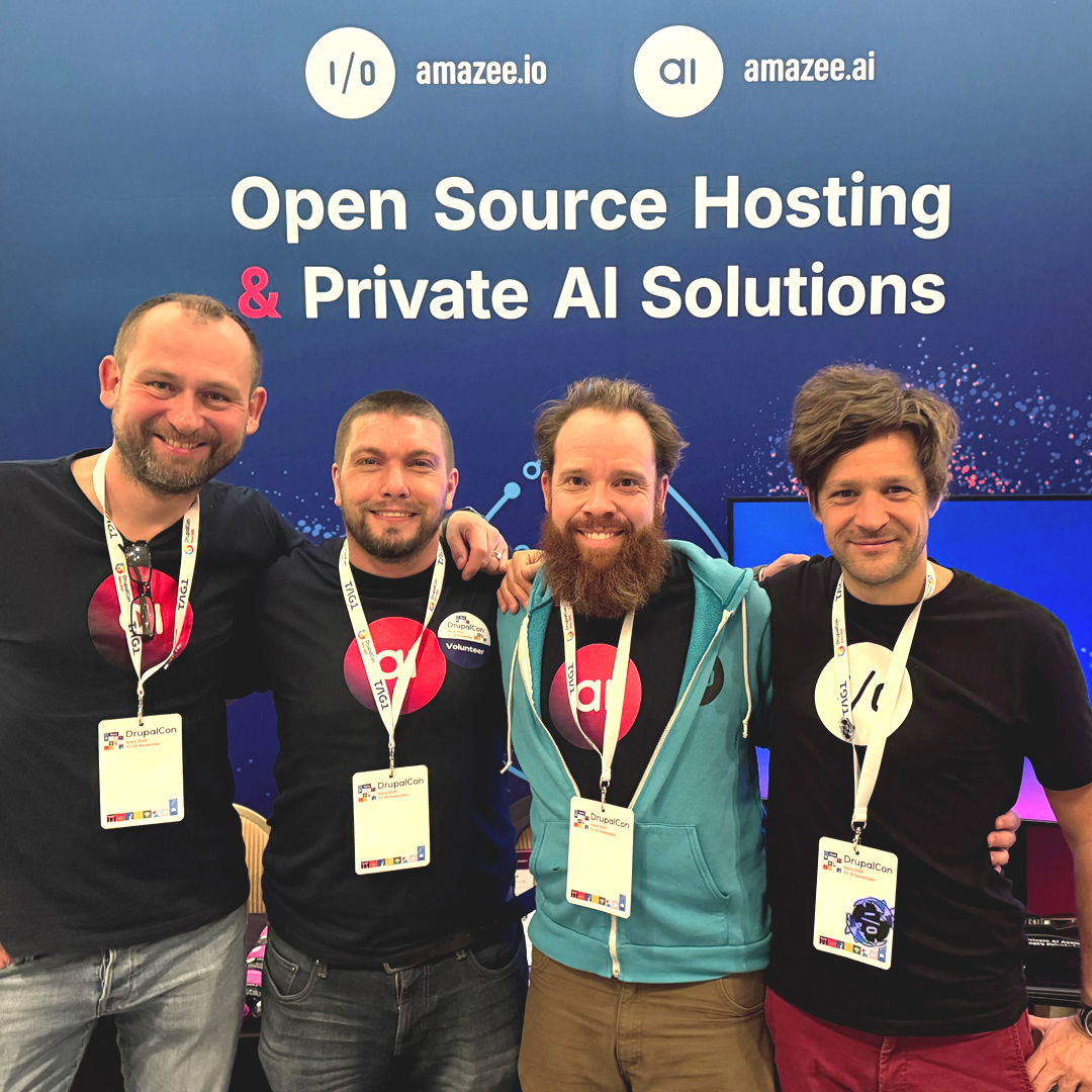 amazeeio's tweet image. Day 1️⃣ at #DrupalConNara = success! Thank you for the invigorating chats.

Day 2️⃣: Don&apos;t miss Michael Schmid&apos;s session: Epic things you built with Drupal AI.
⏰ 1:00 PM | 📍 Hiten A

Plus, stop by our booth for a chance to win a &quot;Memory from Nara&quot;! 🦌
🔗 hubs.la/Q03TwclD0
