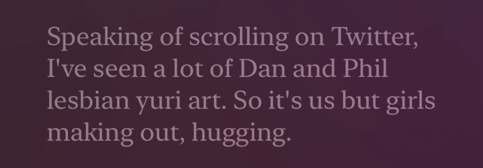 phil wants to talk about yuri so bad