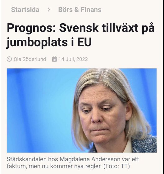 Det är bevisat att S/Mp/V körde Sverige käpprätt åt helvetet 2014-2022 och efter hela 8år med högkonjunktur slutade Sverige 
”Sämst i hela Europa”

- och nu vill naiva outbildade inkompetenta korkade väljare ha tillbaka politiken!
- är ni helt jävla galna?

2022-07-14