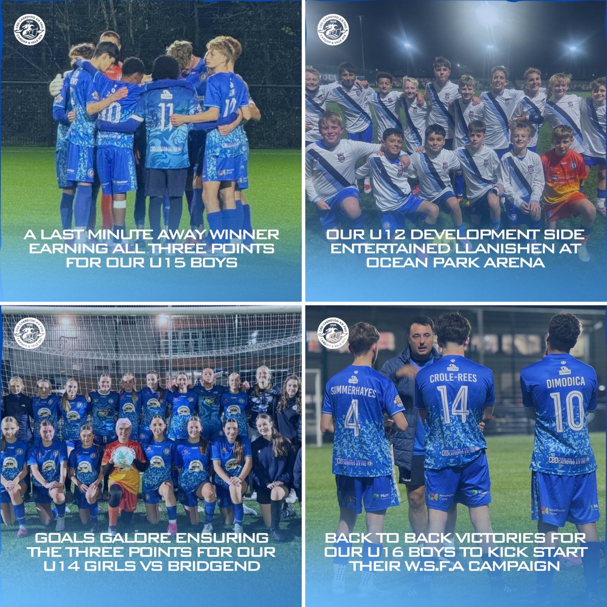 CVSFA's tweet image. ᴛʜɪꜱ ᴘᴀꜱᴛ ᴡᴇᴇᴋ ᴀᴛ ᴄᴀʀᴅɪꜰꜰ &amp;amp; ᴠᴀʟᴇ ꜱꜰᴀ..

International call-ups, @WSFA_InterAssoc points on the board &amp;amp; plenty of player development opportunities.

#SchoolCountyCountry
@WelshSchoolsFA 
@oceanparkarena1