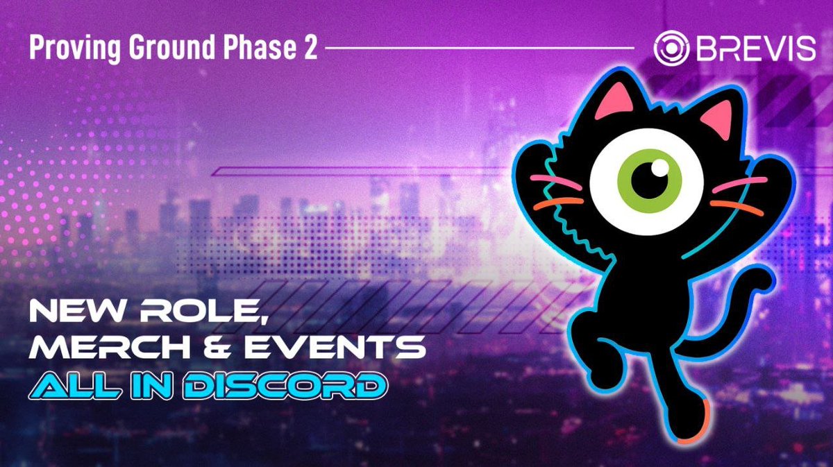 EganSharlo62570's tweet image. zk fam rises again 🔥
@brevis_zk Proving Ground Phase 2 brings new roles, 1.5x KatCred, and weekly zk events.
Community just got stronger.
#brevis_zk #zkseason #ProvingGround