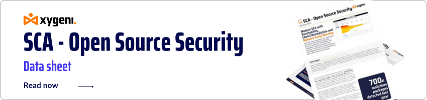 xygeni's tweet image. Secure Open Source at Scale: No forms. No downloads. Just a quick look at how Xygeni protects your OSS dependencies.
Check the brief➡️xygeni.io/thank-you-page…

#OpenSourceSecurity #SCA #SupplyChainSecurity #AppSec #DevSecOps #Xygeni