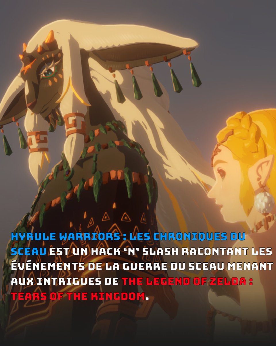 StoryGame_off's tweet photo. ⚔️ Hyrule Warriors : Les Chroniques du sceau

On attendait beaucoup ce jeu au vu du dernier Zelda, mais est-il si indispensable pour avoir l'expérience complète ? 

C'est ce qu'on va voir avec notre review !

#Nintendo #Zelda #HyruleWarriors #Review https://t.co/5Fm5eP0CwG
