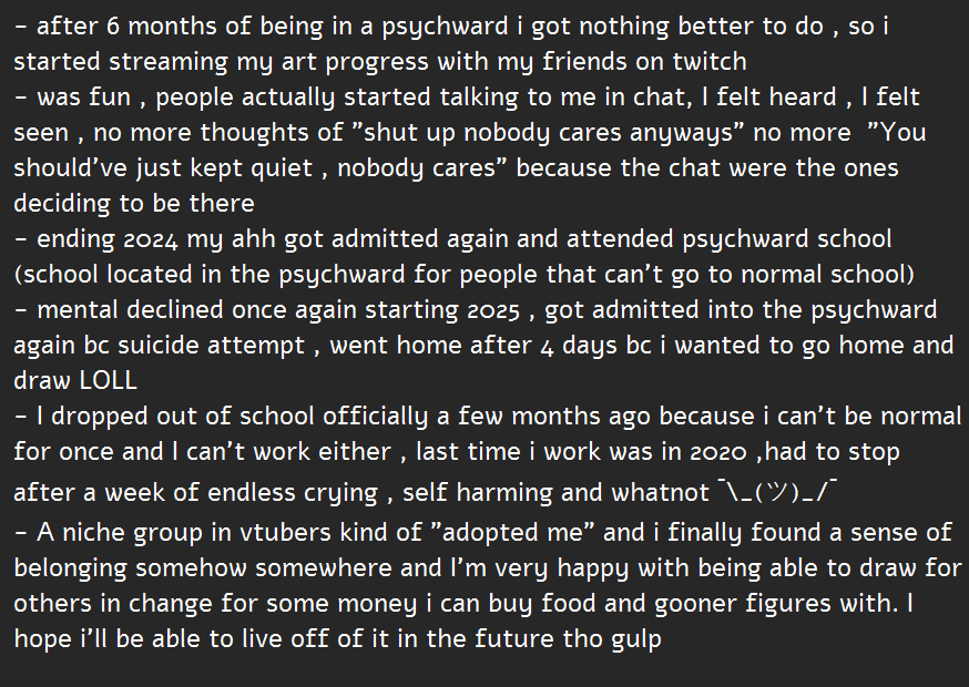 p01sun's tweet image. I hope It can stay this way, I don't wanna lose what I have right now. I wanna grow bigger and be able to live off of what I got and maybe move out of germany because germany slow asl and it's hard freelancing here unless you're a millionaire smhh